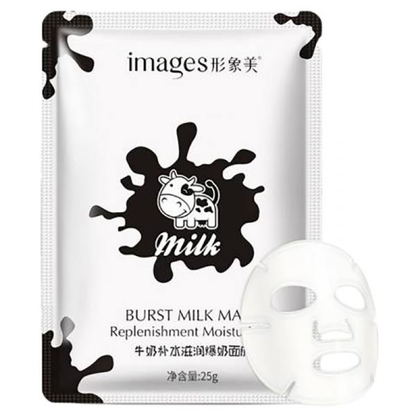 Burst Milk face mask with milk protein Images 25 g